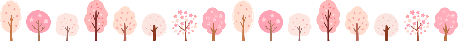 桜の樹イラスト